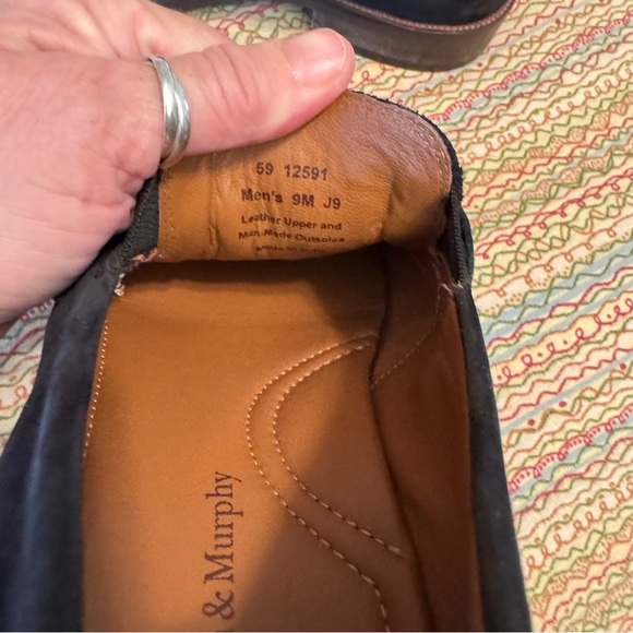 Johnston & Murphy Everett Suede Bit Loafers Size 9m main image 9